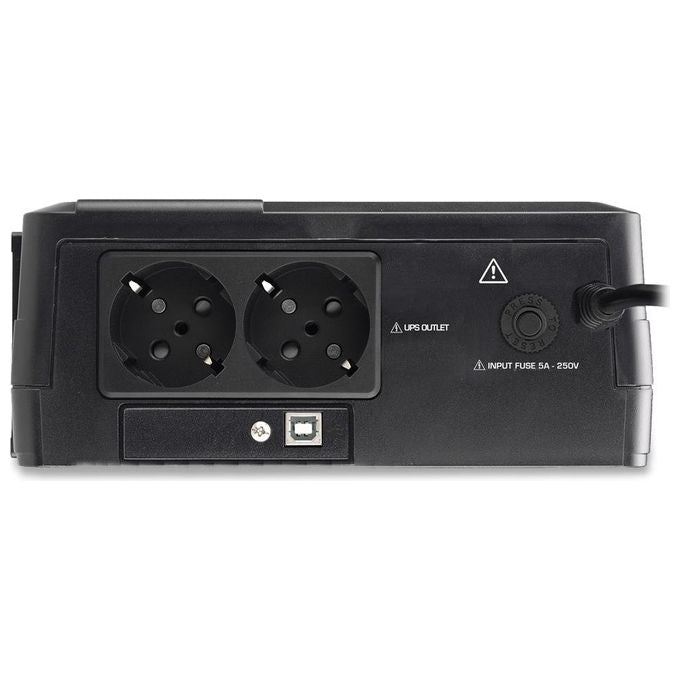 Tecnoware ACTIVE 1200 ERA PLUS Gruppo di Continuita' UPS Line Interactive 1200VA 840W 2 Prese Schuko AVR USB colore Nero
