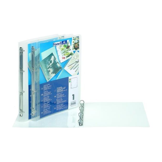 Favorit Raccoglitore Lumina 22x30cm 4 Anelli Tondi 30mm PP Neu