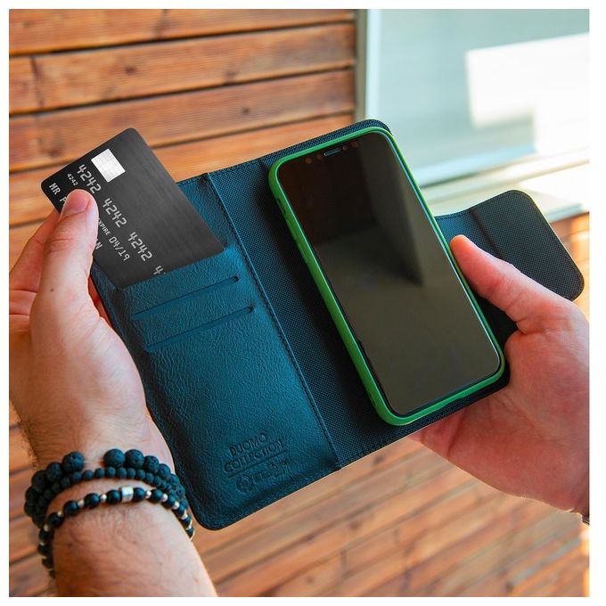 Celly Duomo Wallet Custodia per Smartphone fino a 6,5