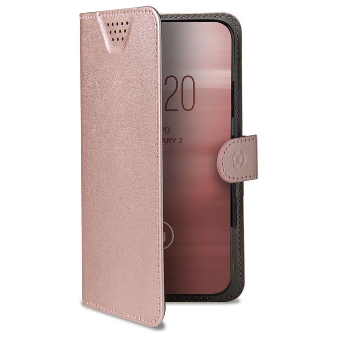 Celly Cover WallyOne XL 4.5''-5'' Rosa