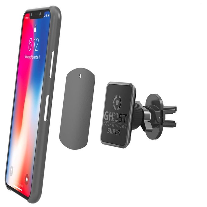 Celly Ghost Super Plus Supporto Universale per Auto Nero