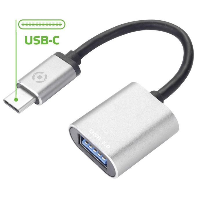 Celly Adapter Type-C a Usb