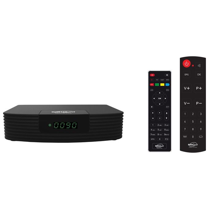 Digiquest DGQ990 HD Decoder Terrestre Full Hd Rec Doppio Telecomando