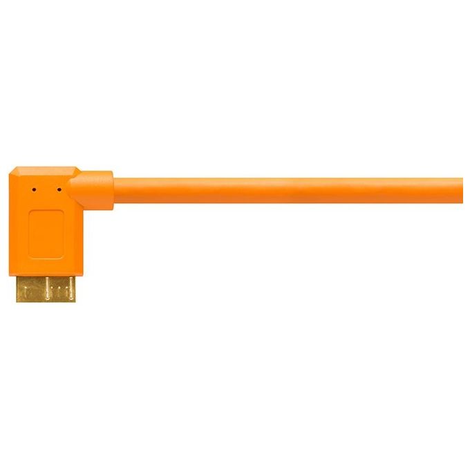 Tether Tools TPro USB 3.0 Micro-B Right Angle 4.6m-15' ORG