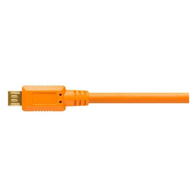 Tether Tools TetherPro USB 2.0 A Maschio a Micro B 5-Pin Arancio