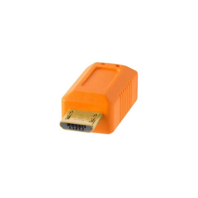 Tether Tools TetherPro USB 2.0 A Maschio a Micro B 5-Pin Arancio