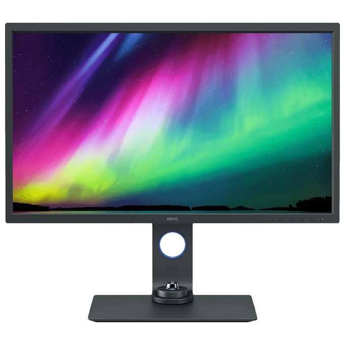 BENQ SW321C Monitor per fotografia (tecnologia AQCOLOR 32 pollici 4K UHD IPS P3 Wide Color ricarica USB-C DP - HDMI calibrazione hardware altezza regolabile) Compatibile con MacBook
