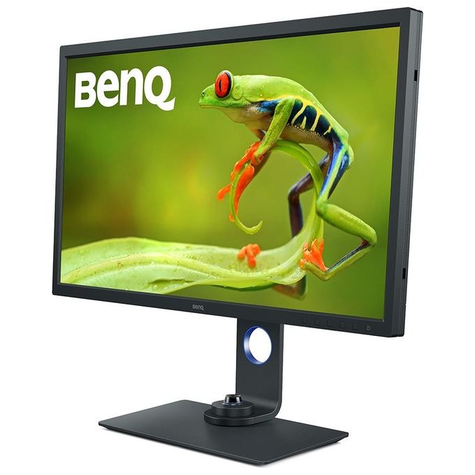 BENQ SW321C Monitor per fotografia (tecnologia AQCOLOR 32 pollici 4K UHD IPS P3 Wide Color ricarica USB-C DP - HDMI calibrazione hardware altezza regolabile) Compatibile con MacBook