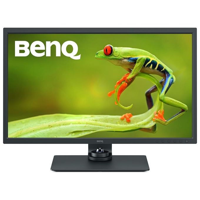 BENQ SW321C Monitor per fotografia (tecnologia AQCOLOR 32 pollici 4K UHD IPS P3 Wide Color ricarica USB-C DP - HDMI calibrazione hardware altezza regolabile) Compatibile con MacBook
