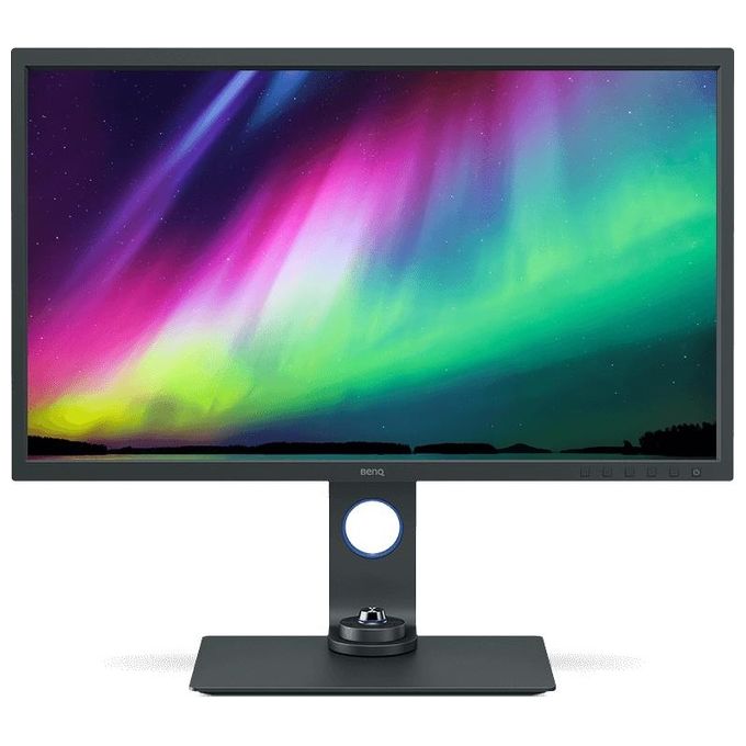 BENQ SW321C Monitor per fotografia (tecnologia AQCOLOR 32 pollici 4K UHD IPS P3 Wide Color ricarica USB-C DP - HDMI calibrazione hardware altezza regolabile) Compatibile con MacBook