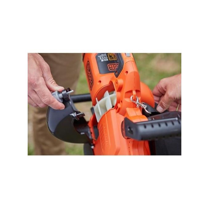 Black+Decker Soffiatore di Foglie Cordless Bbcblv3625l1 per un Giardinaggio Efficiente e Sostenibile con Elevata Potenza e Design Ergonomico