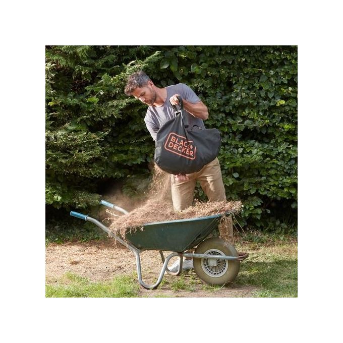 Black+Decker Soffiatore di Foglie Cordless Bbcblv3625l1 per un Giardinaggio Efficiente e Sostenibile con Elevata Potenza e Design Ergonomico