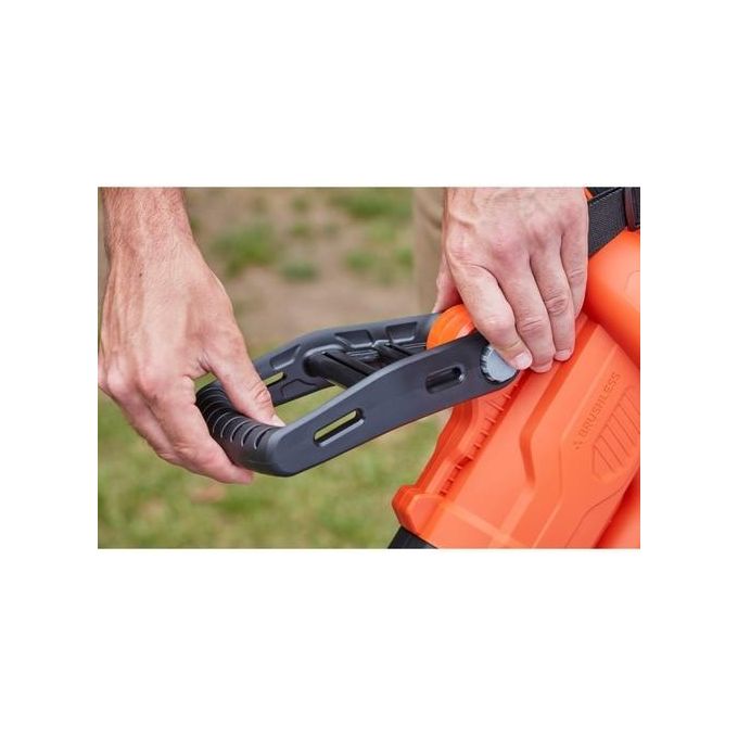 Black+Decker Soffiatore di Foglie Cordless Bbcblv3625l1 per un Giardinaggio Efficiente e Sostenibile con Elevata Potenza e Design Ergonomico