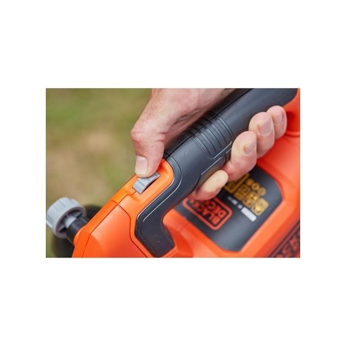 Black+Decker Soffiatore di Foglie Cordless Bbcblv3625l1 per un Giardinaggio Efficiente e Sostenibile con Elevata Potenza e Design Ergonomico