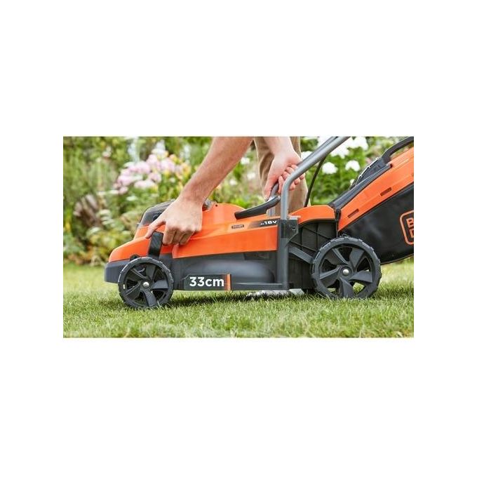 Black+Decker BCMW3318L2 Tosaerba 33cm 18V 2b 2,5ah