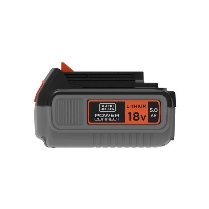 Black+decker BL5018-XJ Batteria per Utensile agli Ioni di Litio 18V 5Ah colore Nero Arancione