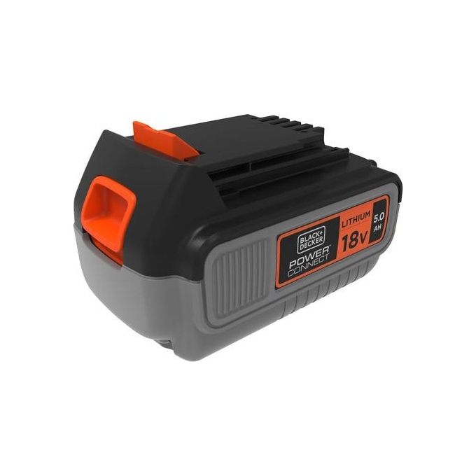 Black+decker BL5018-XJ Batteria per Utensile agli Ioni di Litio 18V 5Ah colore Nero Arancione