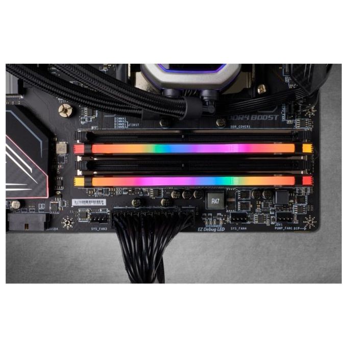 Corsair CMW32GX4M2E3200C16 Vengeance RGB Pro Memoria RAM DDR4 32 GB 2x16 GB 3200 MHz CL16 Dual Channel XMP 2.0 colore Nero