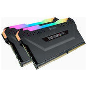 Corsair CMW32GX4M2E3200C16 Vengeance RGB Pro Memoria RAM DDR4 32 GB 2x16 GB 3200 MHz CL16 Dual Channel XMP 2.0 colore Nero