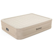 Bestway 69050 Fortech Materasso Gonfiabile Matrimoniale con Pompa Integrata 203x152x46 cm 350 Kg colore Beige