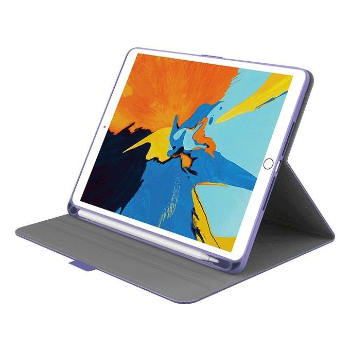 Cygnett Tekview per iPad 10.2'' 2019 con Porta Apple Pencil Lilla-Viola