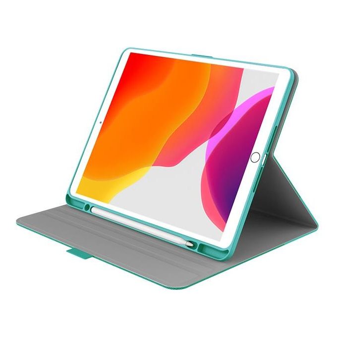 Cygnett Tekview per iPad 10.2'' 2019 con Porta Apple Pencil Giada-Verde