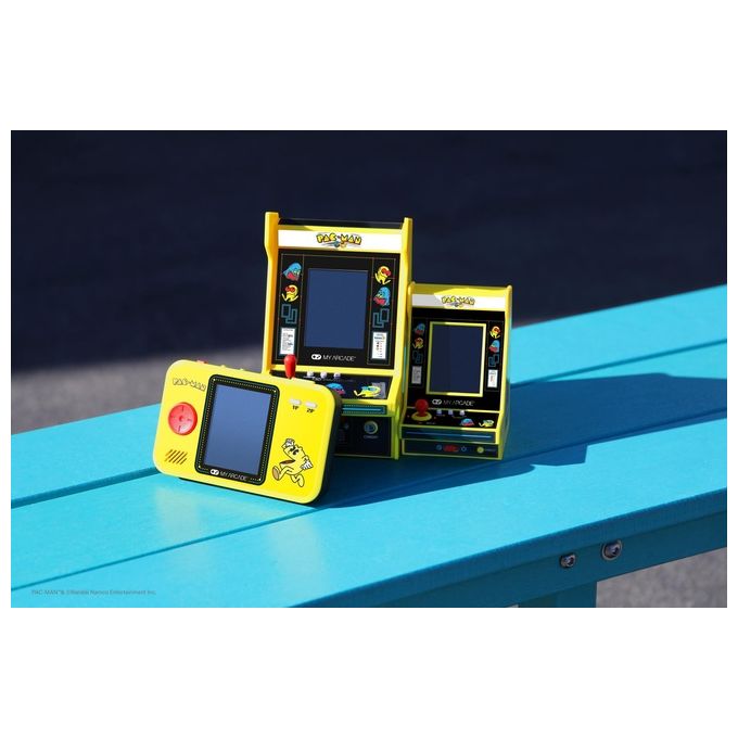 My Arcade DGUNL-4194 Micro Player Pro Console da gioco portatile schermo 2.75'' con gioco Pac-Man incluso colore Multicolore