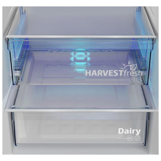 Beko B5XRCNA406HG bPRO 500 Frigorifero Combinato 355 L 203 cm Classe C 35 dB Total No Frost AeroFlow HarvestFresh colore Grigio