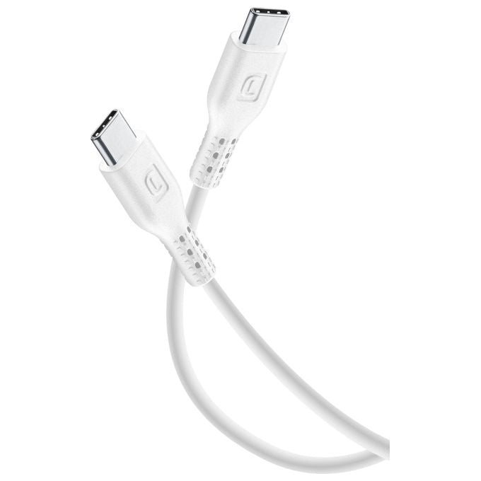 Cellularline USBDATA06USBC2CW Power Cable Cavo USB-C USB-C 60W 60 cm colore Bianco