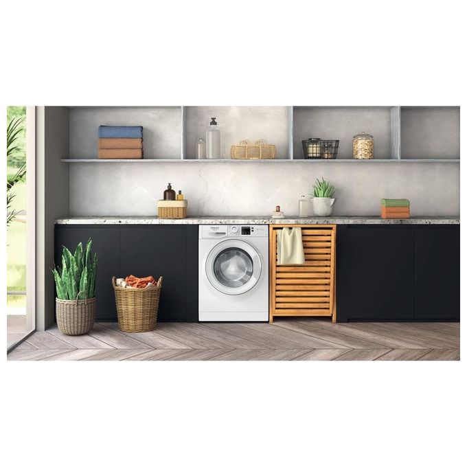 Hotpoint NFR79W IT Lavatrice carica frontale 9 kg 1400 giri Inverter Vapore