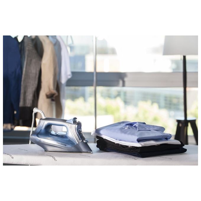 Rowenta Express Steam DW4308, Ferro da Stiro a Vapore, 2500W, Piastra Microsteam 300 Laser