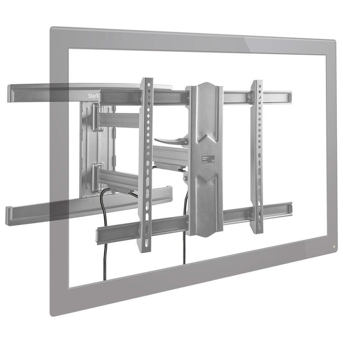 Startech FPWARTS1 Supporto da Parete per Televisione a Schermo Piatto 80'' Braccio Articoloato Multidirezionale
