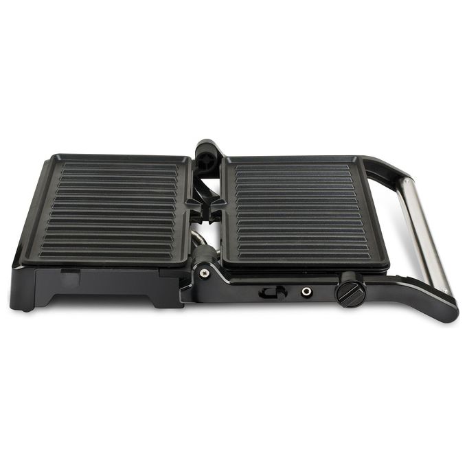 G3 Ferrari G10126 Ardo'r Bistecchiera Elettrica 1500W Piastre Antiaderenti 25x15,5 cm Apertura 180° colore Nero