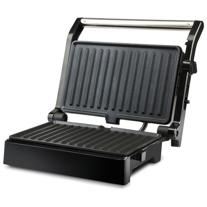 G3 Ferrari G10126 Ardo'r Bistecchiera Elettrica 1500W Piastre Antiaderenti 25x15,5 cm Apertura 180° colore Nero
