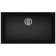 Elleci LKQ13086BSO Quadra 130 Lavello Keratek 1 vasca 76 cm Nero