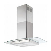 Silverline 4240 Cappa a isola 90 cm 581 m³-h Classe C 68 dB Pulsanti colore Acciaio inox