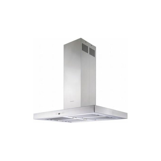Silverline 4110.9 Cappa ad Isola 90 cm 577 m³-h Classe C 70 dB Pulsanti colore Inox