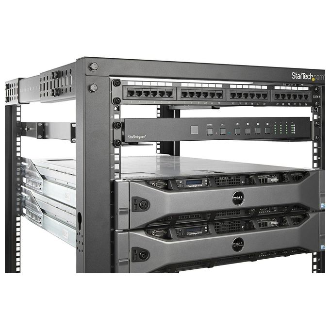 Startech Guide Rack per Server 1U con Profondita' di Montaggio Regolabile