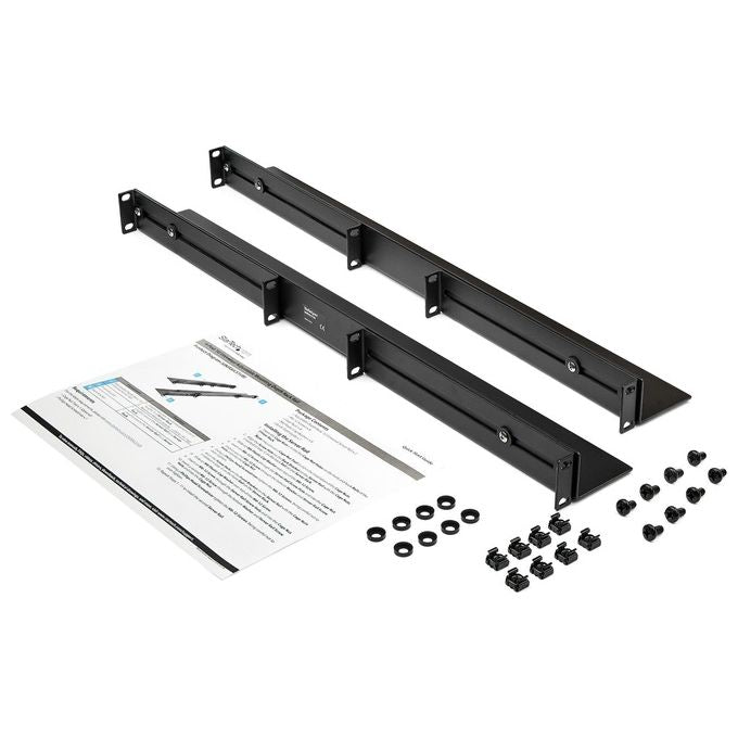 Startech Guide Rack per Server 1U con Profondita' di Montaggio Regolabile