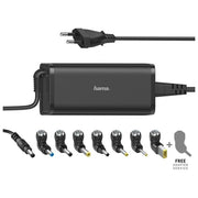 Hama 00200003 Alimentatore Universale Notebook 90W 15V 19V 8 Adattatori colore Nero