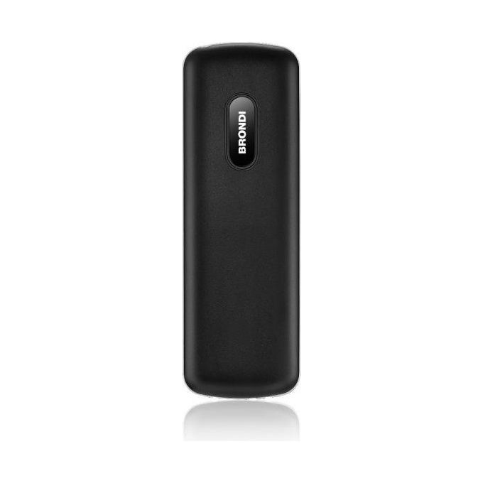 Brondi Amico Home Cellulare ideale per anziani 1.77'' Tasti Grandi Tasto SOS Volume Alto Dual Sim Nero