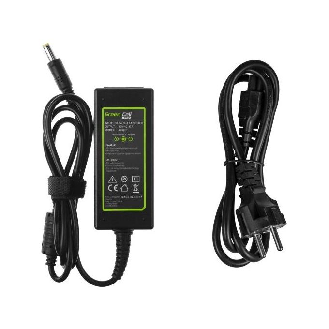 Green Cell Alimentatore per Notebook 19v2.37a 45W Acer Aspire