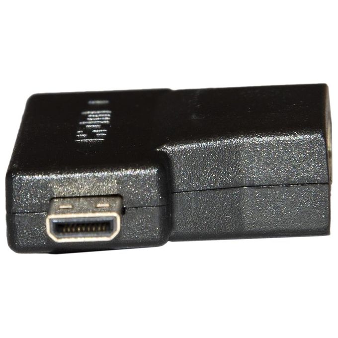 Link Adattatore Hdmi Femmina a Mini Hdmi Maschio con Micro Hdmi Maschio