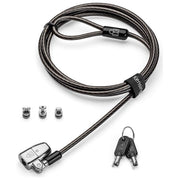 Kensington K68102EU Lucchetto universale per laptop con chiave ClickSafe 2.0 3-in-1 Cavo 180 cm Acciaio al carbonio colore Nero