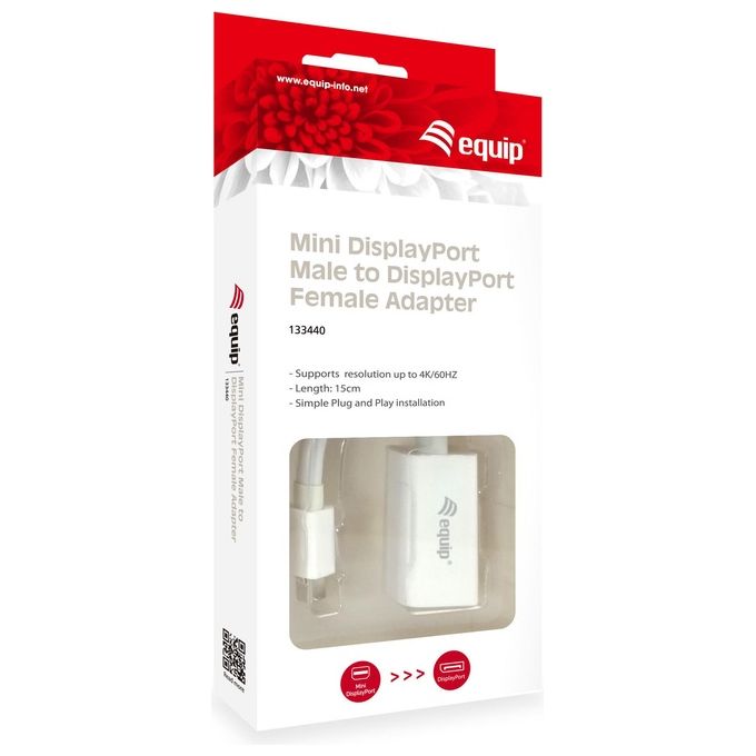 Conceptronic Adattatore Mini Displayport a Displayport Adp