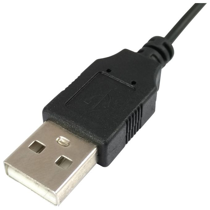 Nilox NX245107 Mouse USB Tipo A Ottico 1000 DPI Ambidestro