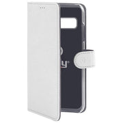 Celly Wally Cover per Samsung Galaxy S10 Bianco