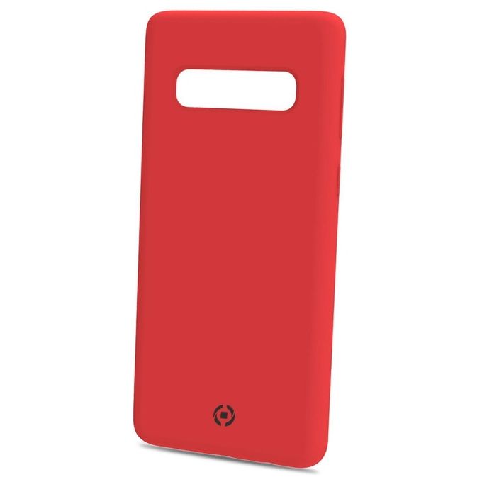 Celly Feeling Cover per Samsung Galaxy S10 Rosso