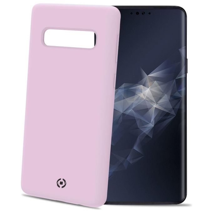 Celly Feeling Cover per Samsung Galaxy S10 Plus Rosa