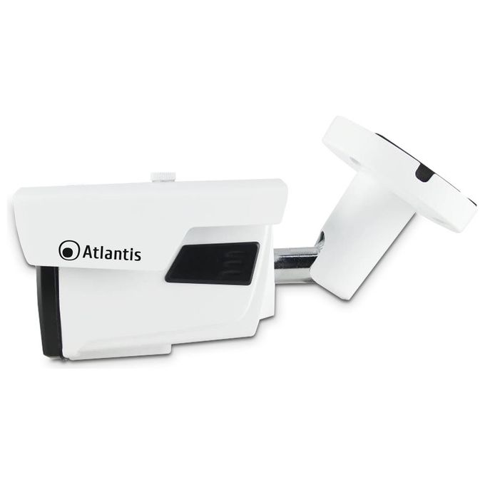 Atlantis Videocamera Ip Atlantis Supporto Poe Bullet Bianca-3Mpx